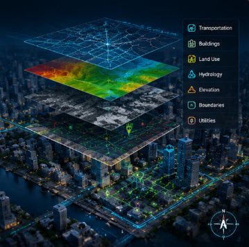 GIS mapping interface