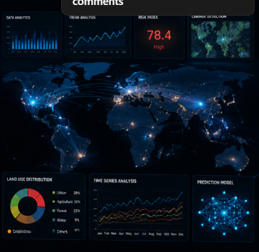 Spatial data analytics visualization